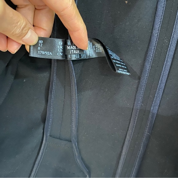 La Perla tailored black silk blend blazer Made in Italy - Picture 6 of 14